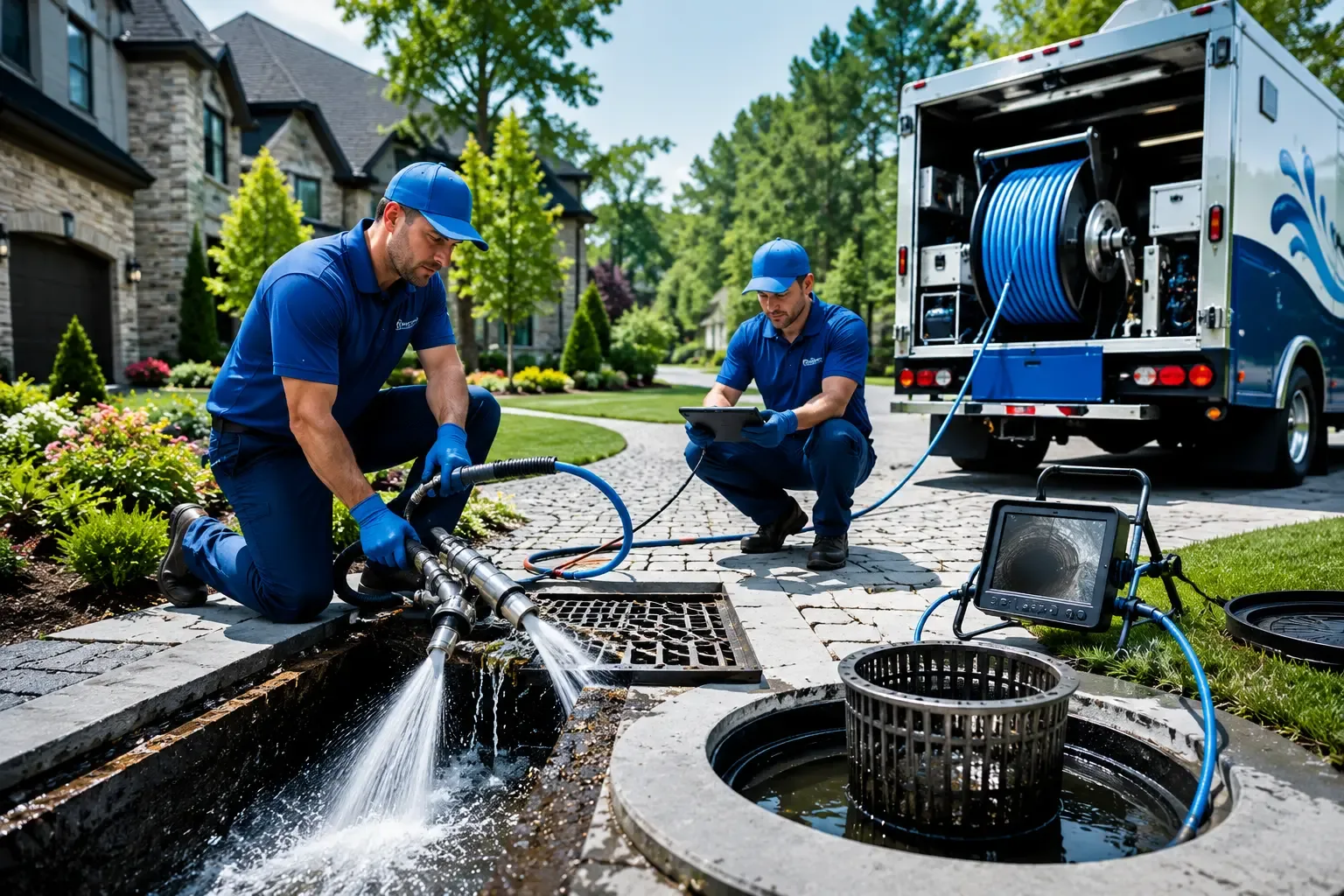 Local outdoor drain cleaning professionals in South Windsor, CT